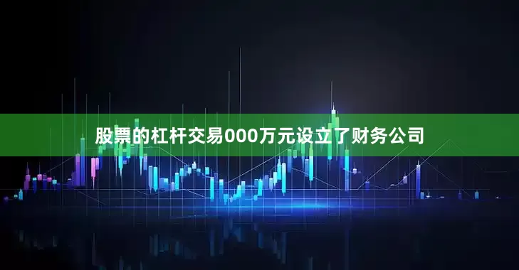 股票的杠杆交易000万元设立了财务公司